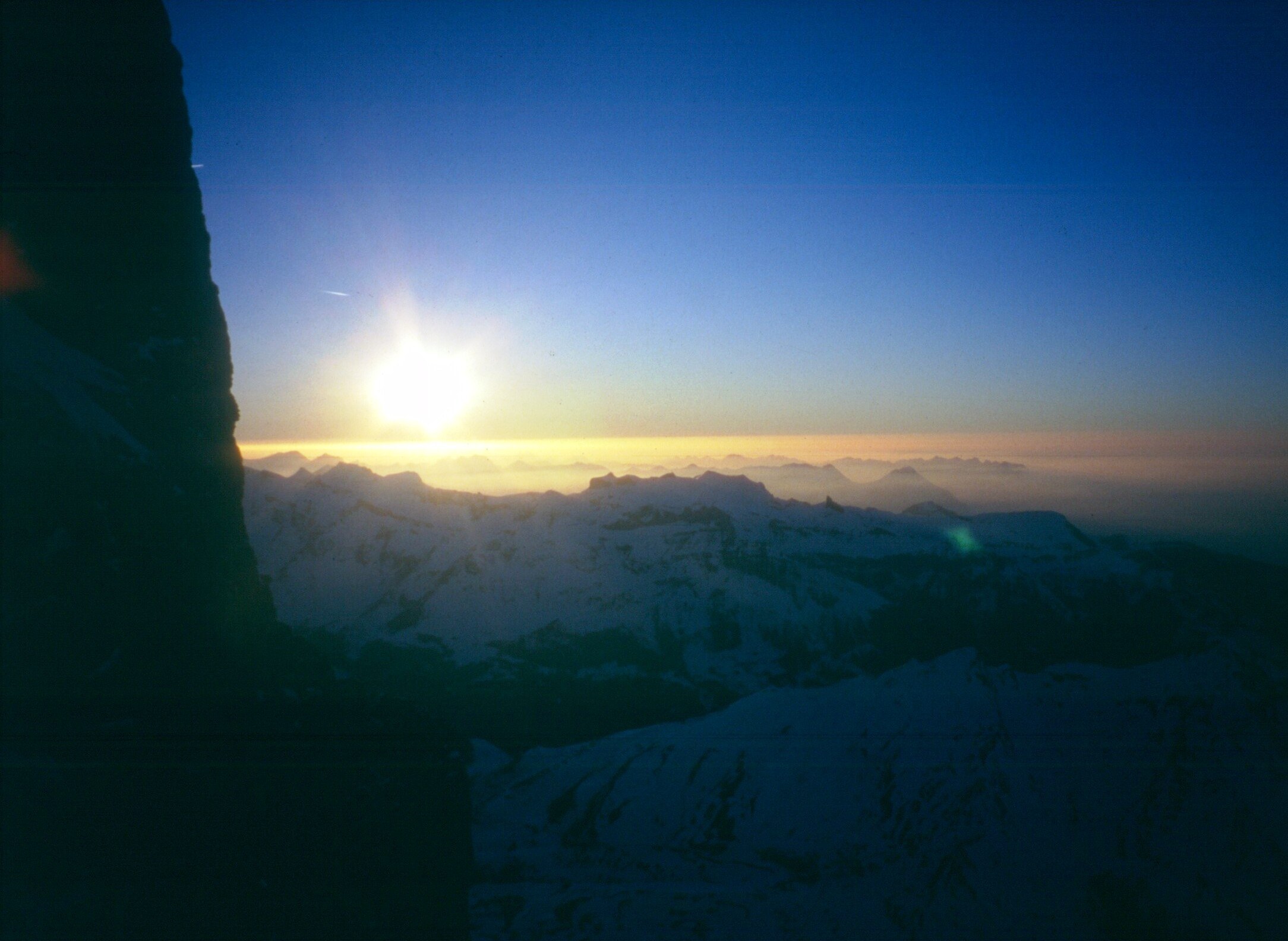 Sunset from  Death Bivouac.