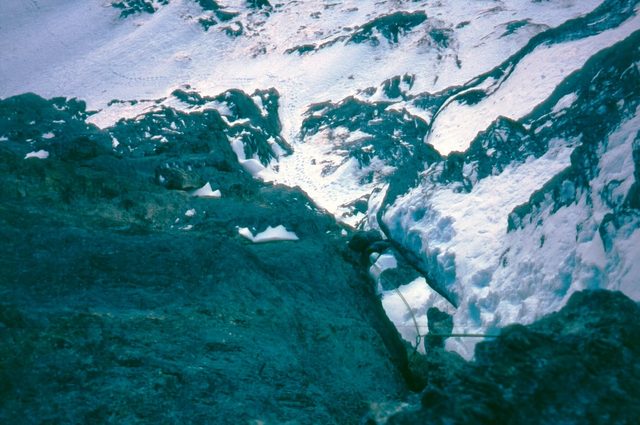 Looking down the First Pitch of the Ramp